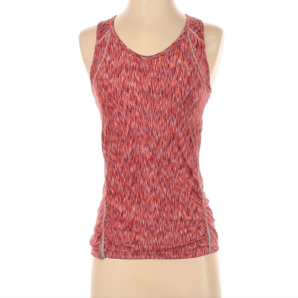 ATHLETA Red Purple Multi Active Sleeveless Tank Top Size XS